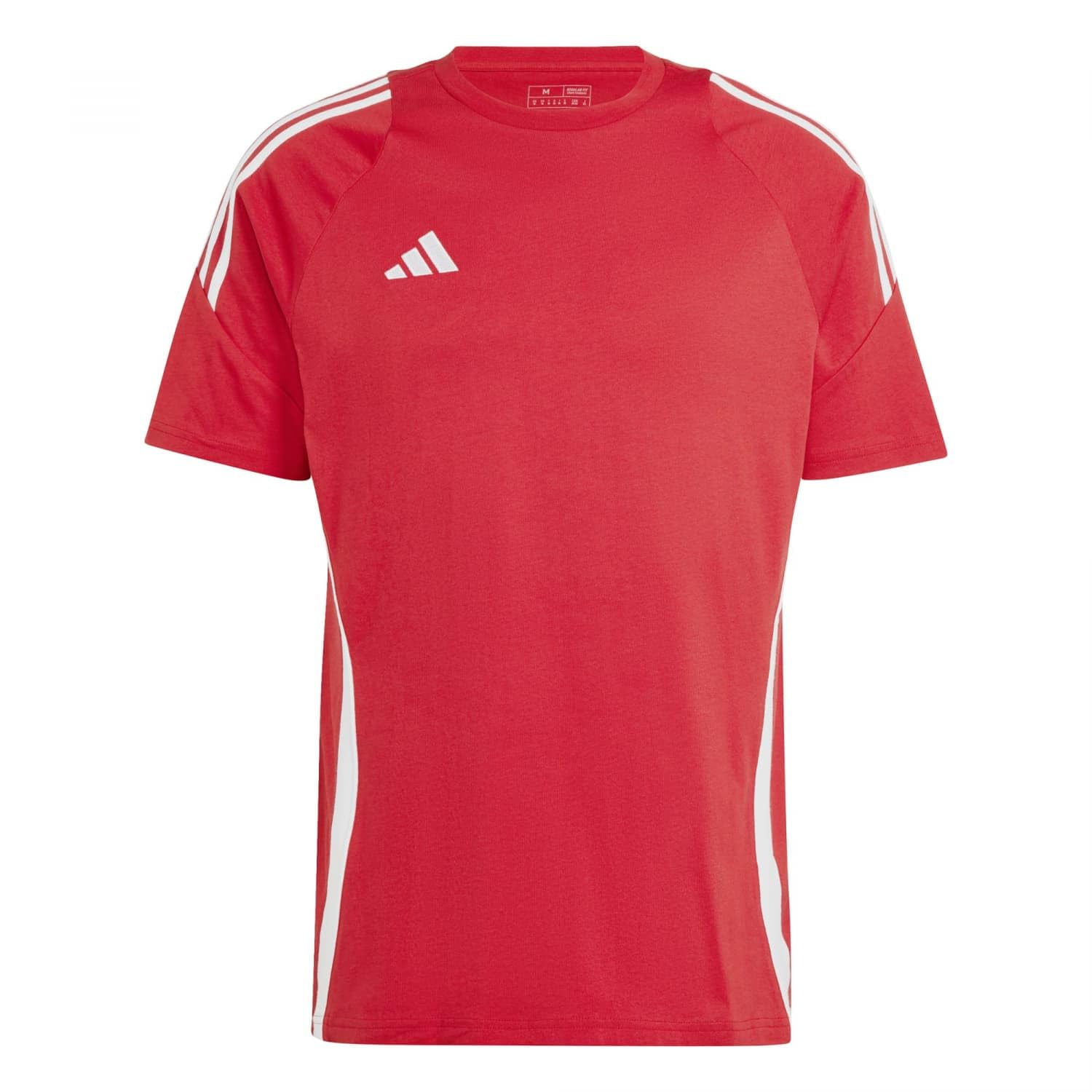 adidas Men's Tiro24 Sweat Shirt, Team Power red 2/White, L