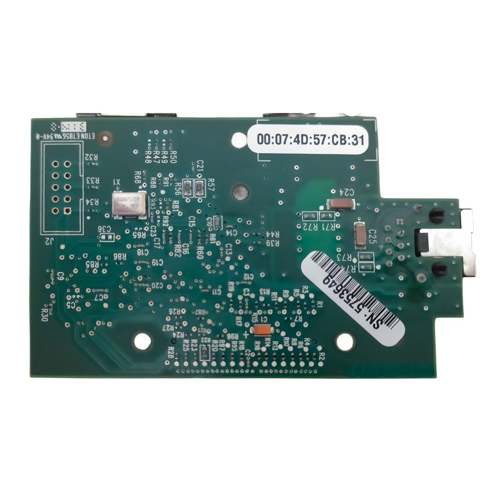Sinsed Carte réseau interne pour imprimante thermique Zebra ZM400 ZM600 105SLPLUS Xi4 Series 203DPI noir