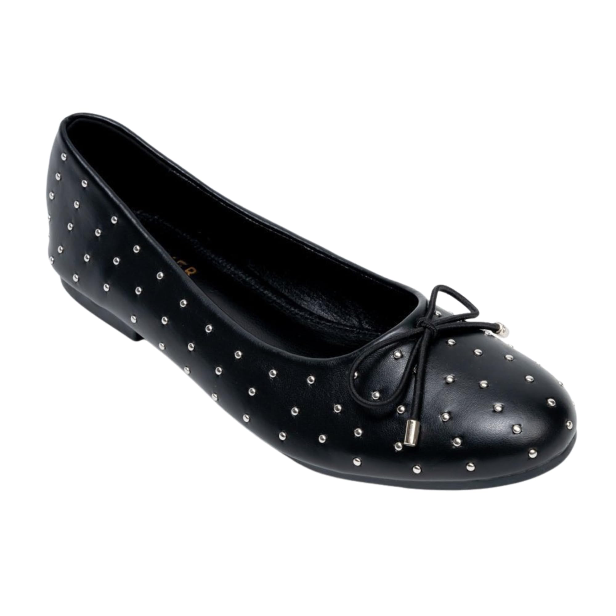 Serene Laser - Women's Black Ballerinas | Party-image-0