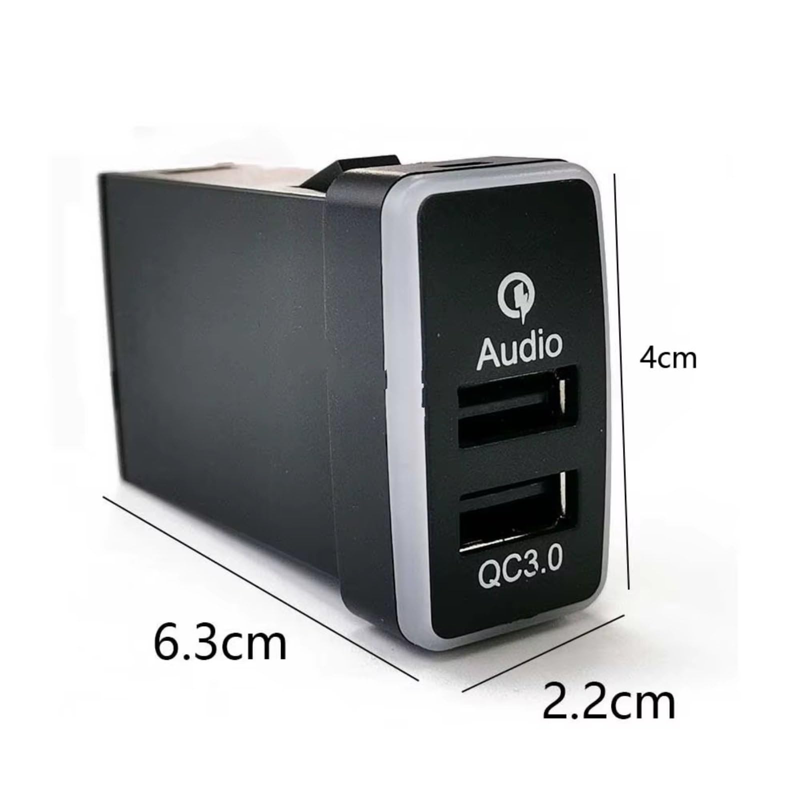 Console Presa USB Compatibile Con Toyota Per FJ Cruiser Per Prado 2006 Telefono Per Auto Presa Ricarica QC3.0 Adattatore Audio Alimentazione Ricarica Adattatore Presa USB