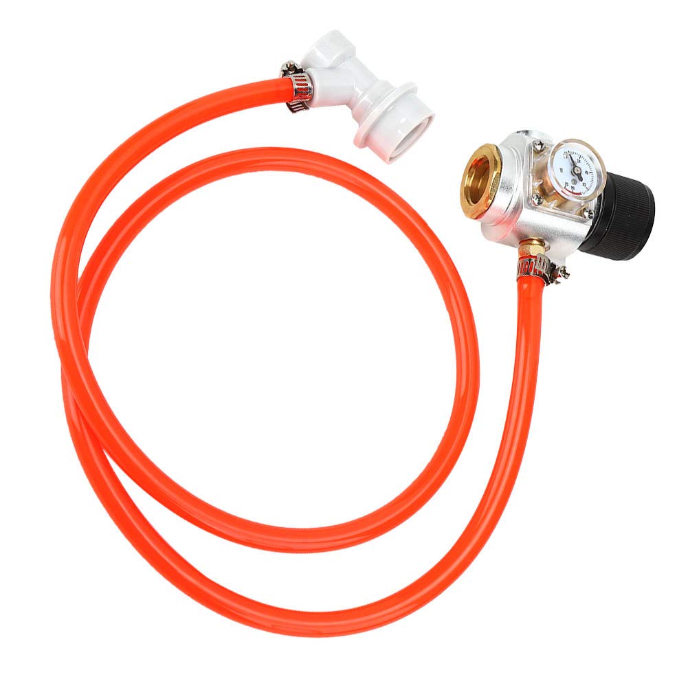 Mini Régulateur de Gaz CO2 de qualité Supérieure avec Verrouillage à Bille, Parfait pour le Brassage à Domicile et la Distribution de Fûts, 1 Pièce