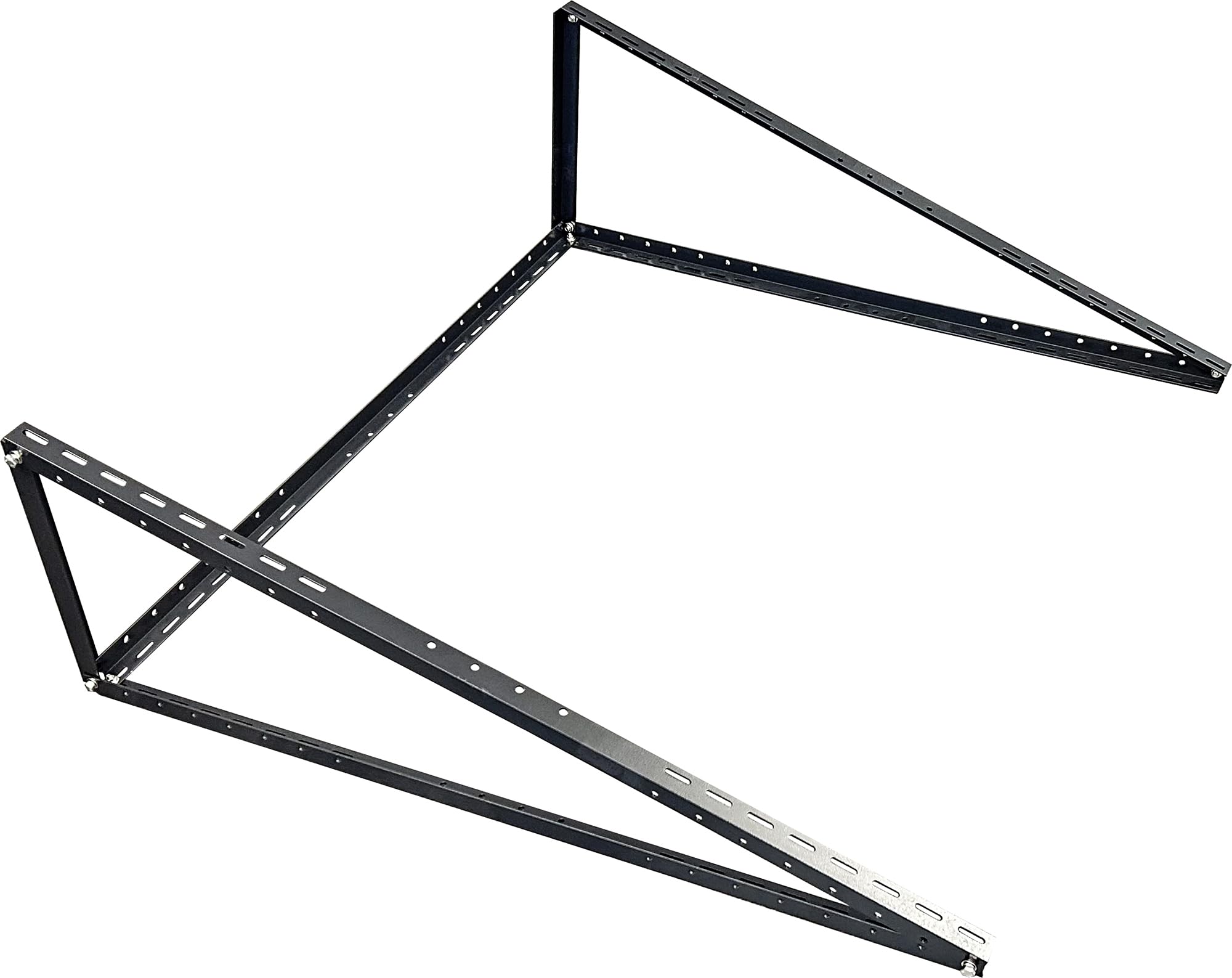 SCHWAIGER SOBM1030 Alu-Ständerwerk Solar-Modul Solarpanel Ständer Solar-Halterung Solarmodul-Halter Aluminium schwarz Photovoiltaikanlage