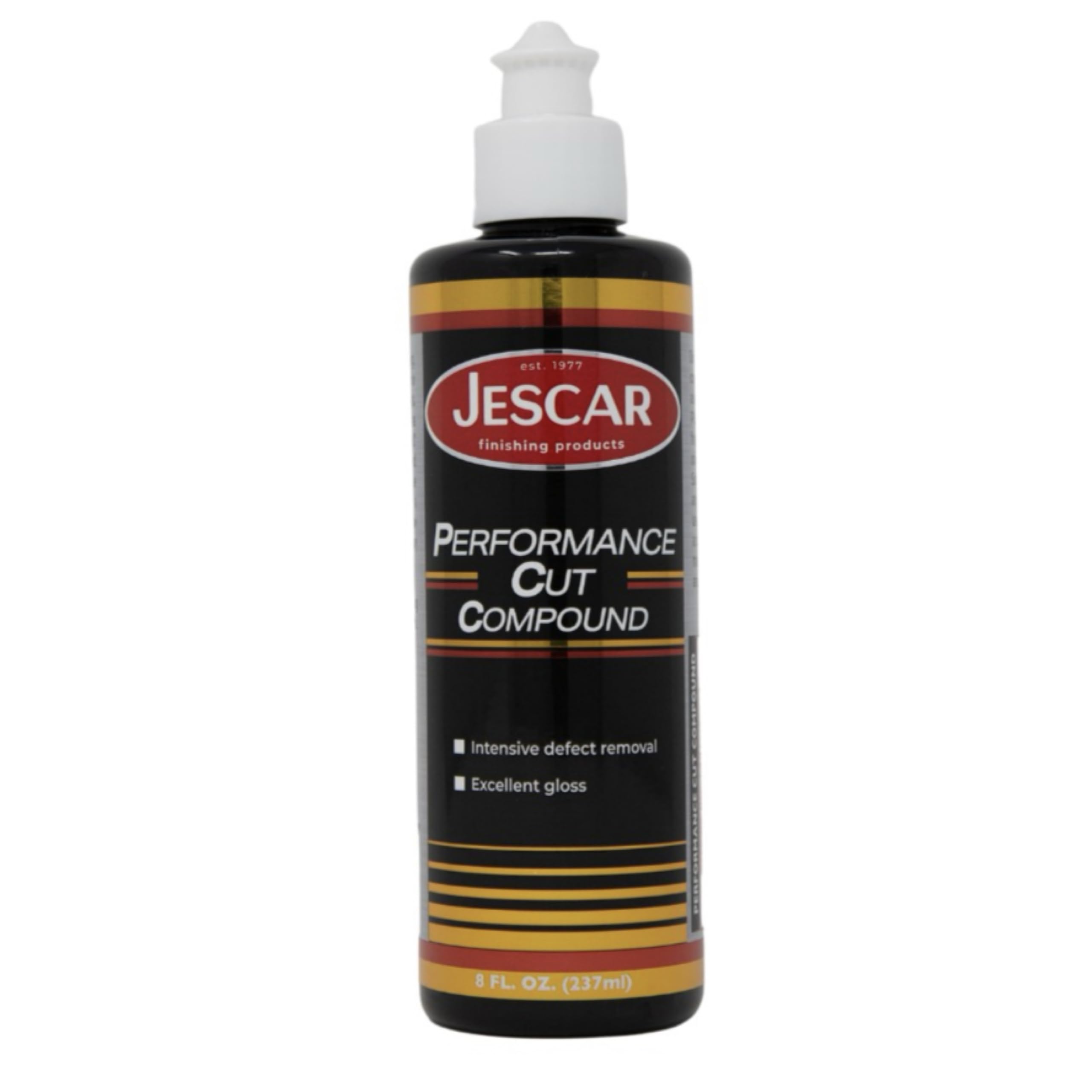 Jescar Performance Cut Compound - 8oz - Heavy-Duty Polishing Compound for Paint Correction, Scratch Removal, and Swirl Elimination – High Gloss Finish, Body Shop Safe, Effortless Removal