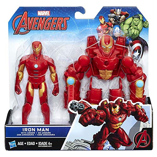 Marvel Avengers 6-Inch Iron Man Figure and Armor