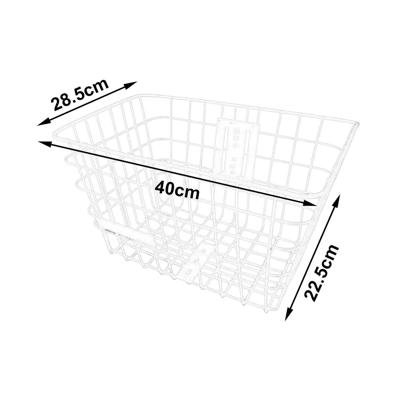 Cestino per Bicicletta Elettrica, Cestino Decorativo per Bicicletta, Portabiciclette in Filo Metallico, Cestino Portaoggetti per Campeggio All'ape