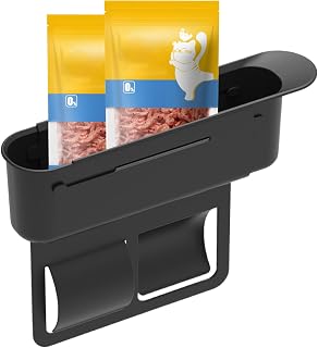 Car Seat Gap Organizer, Car Seat Gap Filler Organizer - Adjustable Console Crevice Bag,Car Accessories Seat Gap Filler for Sedan, Van, Truck, Vehicle, Auto | Fordonsstolsgap för mobiltelefon, solglasögon, nycklar, kort, glasögon