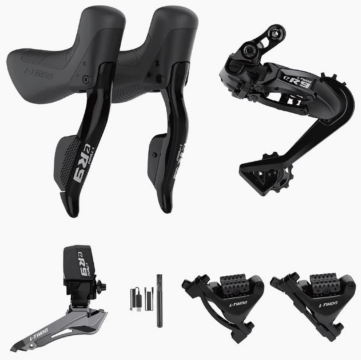 LTWOO eR9 Road Bike Electronic Groupset, Aluminum Alloy