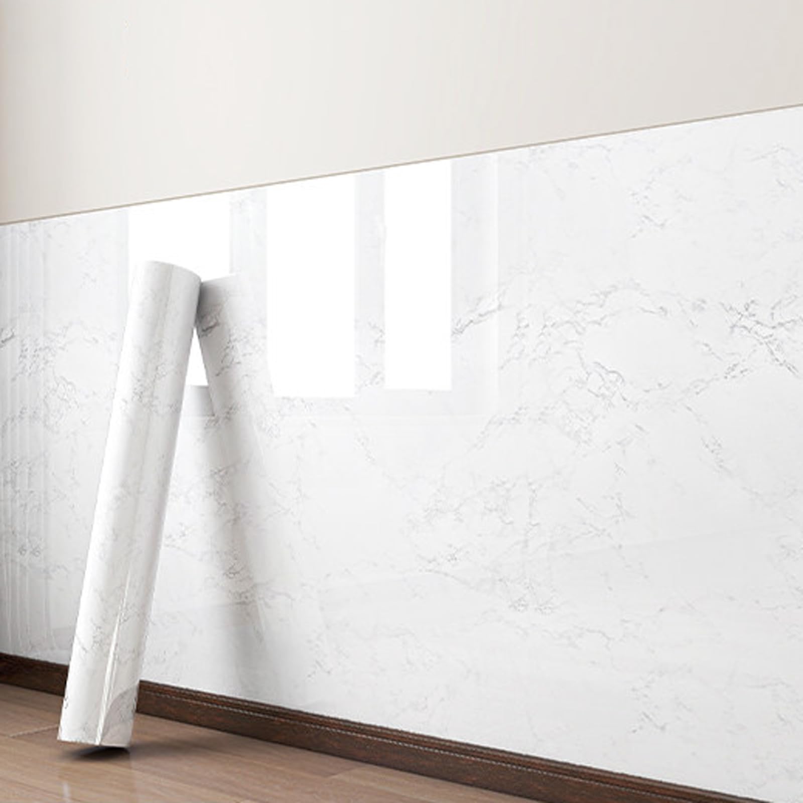 Pannelli Adesivi per Bagno,Pannelli Decorativi PVC per Pareti,Pannello TV Effetto Marmo,Tagliabili,Resistente All'Abrasione E Ai Graffi,Adatto A Diverse Superfici Lisce
