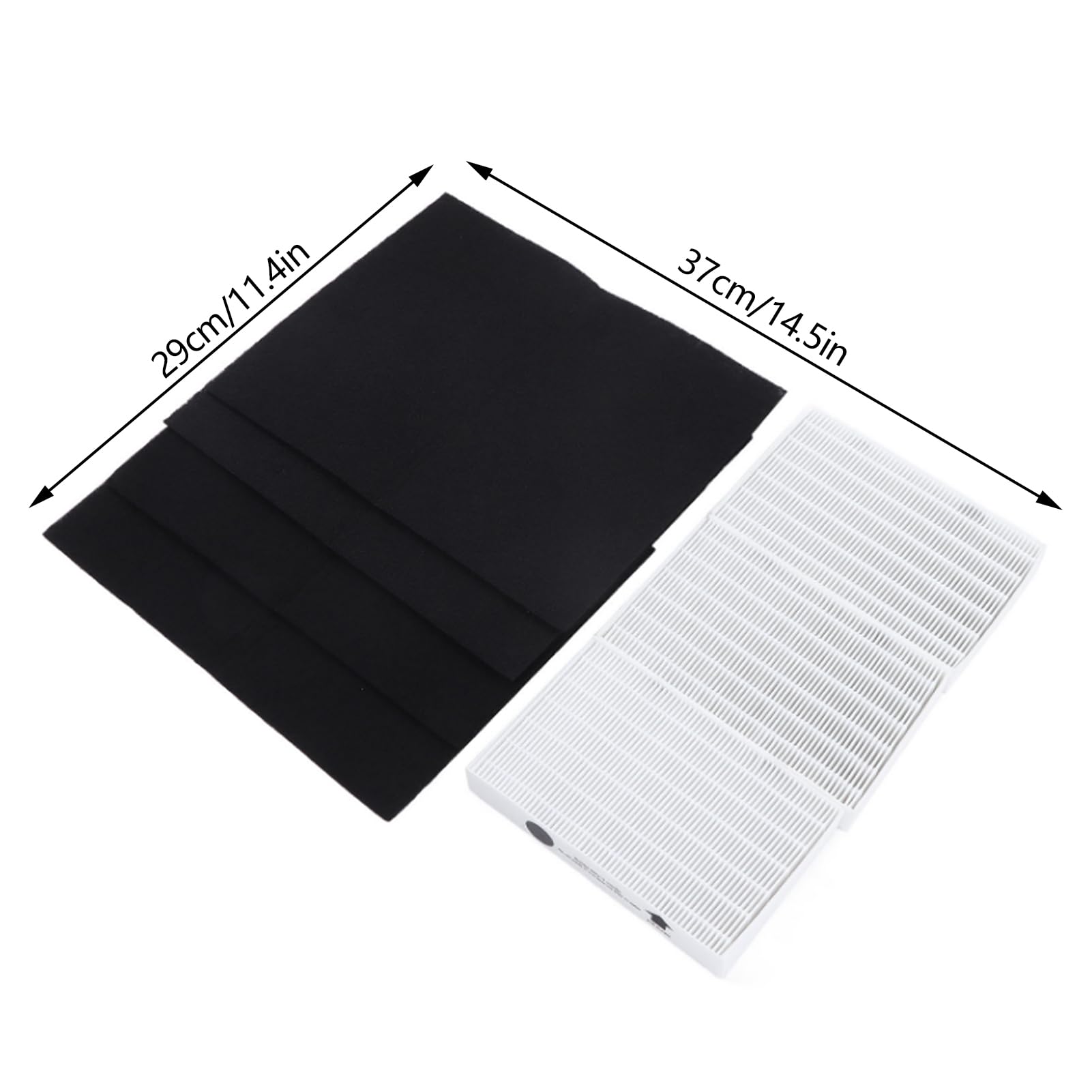 Kit filtro purificatore d'aria Filtro sostitutivo con tecnologia di costruzione a bassa densità a basso consumo energetico per