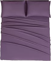 Vista 29 de Mejoroom Sábanas a rayas tamaño completo - sábanas de lujo de 1800 hilos con bolsillo profundo de 16 pulgadas, colección de ropa de cama de alta