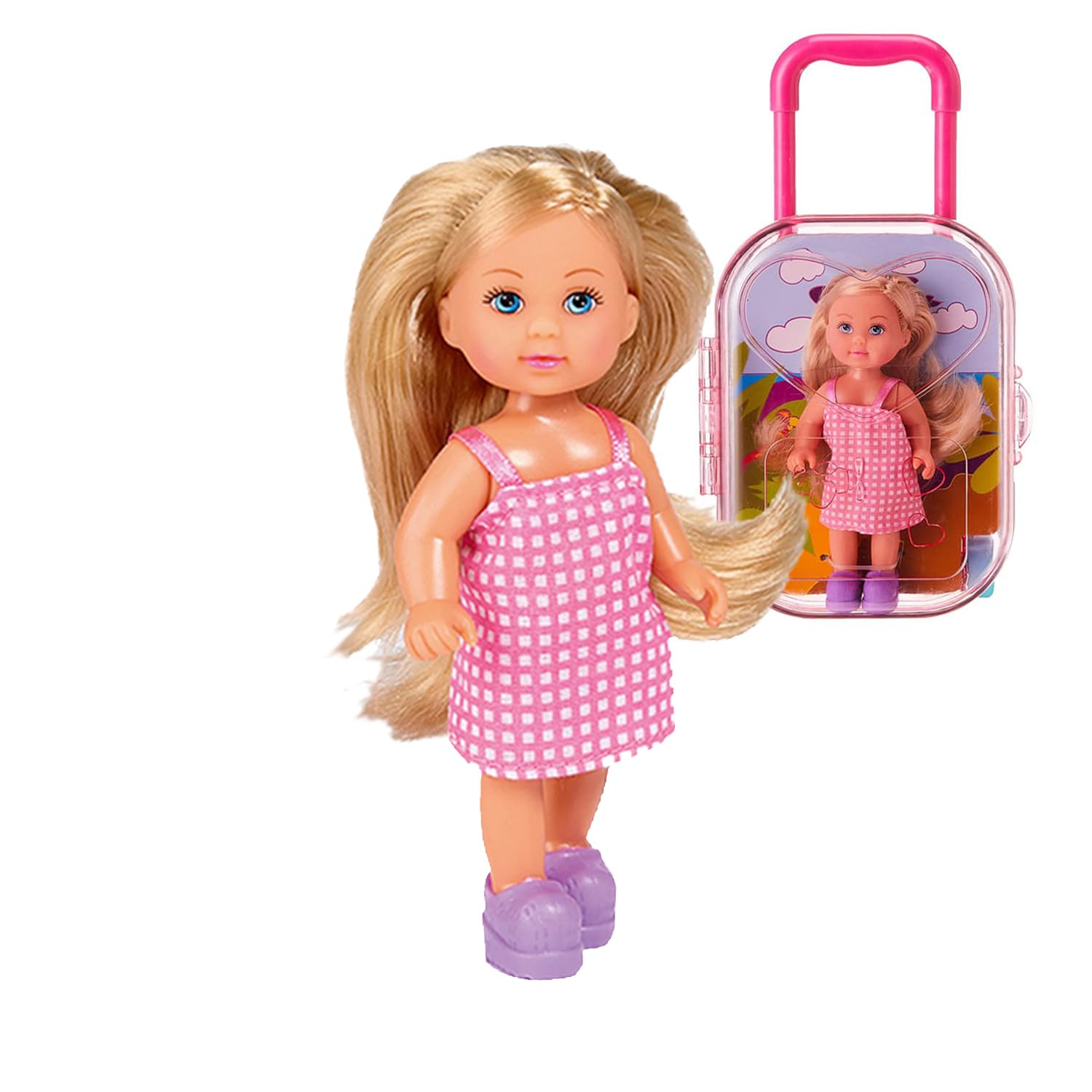 Wembley Evi's Trolley Set| Picnic Ready Evi| Vibrant Evi Inside Trolley| Joyful Pretend Play Set| Engaging & Travel-Friendly Set| Ideal Doll Set for Girls (Picnic Ready Evi)-image-27