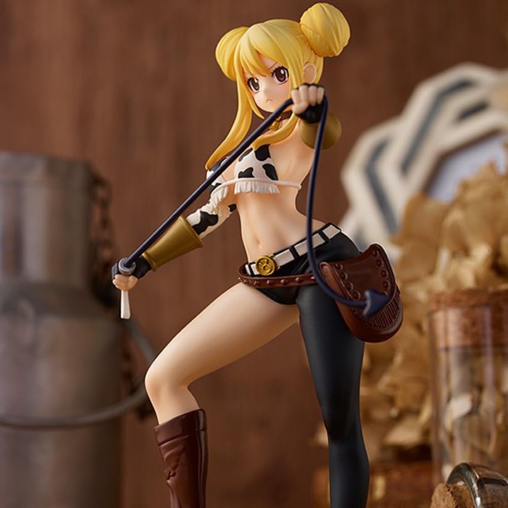 Zhongkaihua Figura Lucy Heartfilia Fairy Tail In PVC, Statua Da Collezione 16-18 Cm, In Costume Da Bagno, Decorazione Per Scrivania, Regalo Anime - 4