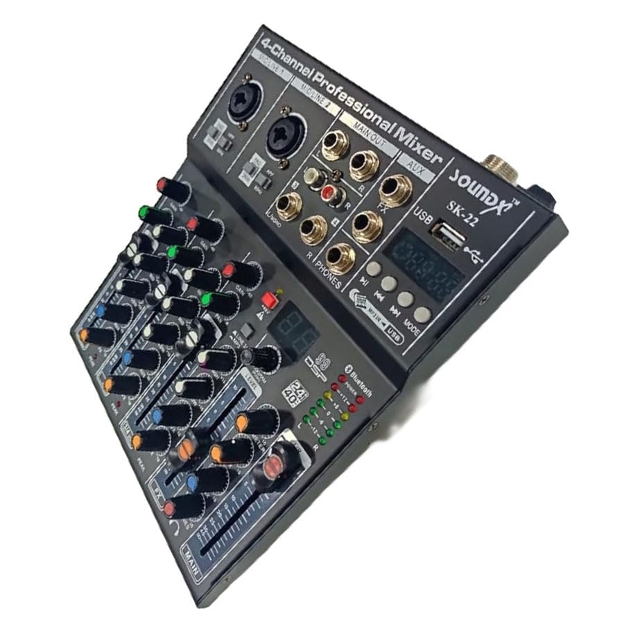 SoundX SK22 Professional Audio Mixer built-in digital 99 DSP