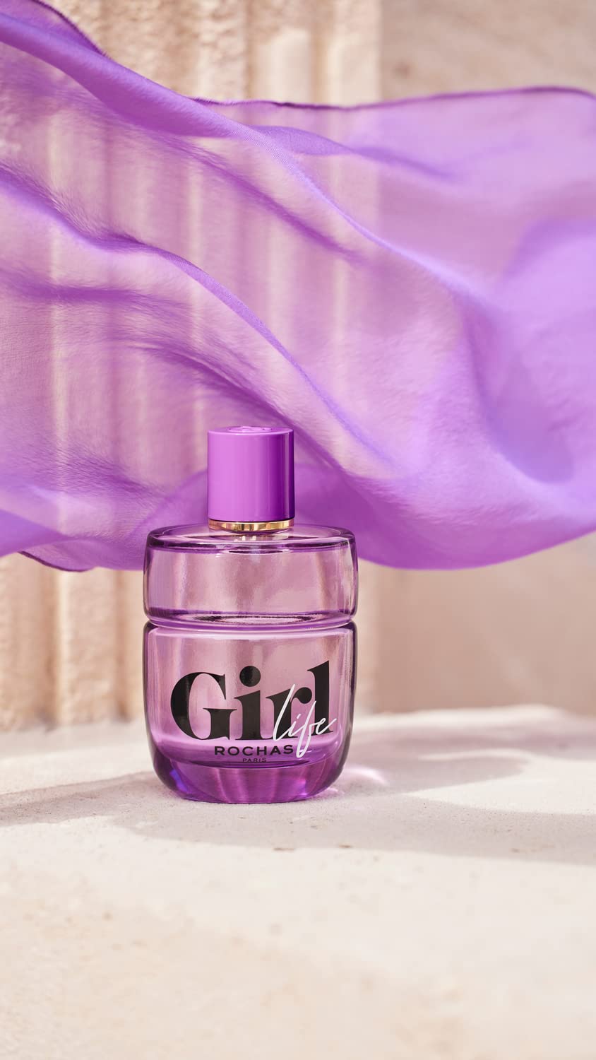 Rochas Girl Life Eau de parfum pour femme, ligne Girl Life, contenance : 40 ml