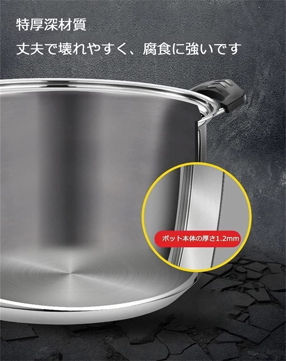 Amazon｜蒸し器 業務用 二段 三段 ステンレス蒸し鍋 複数サイズ 「3層