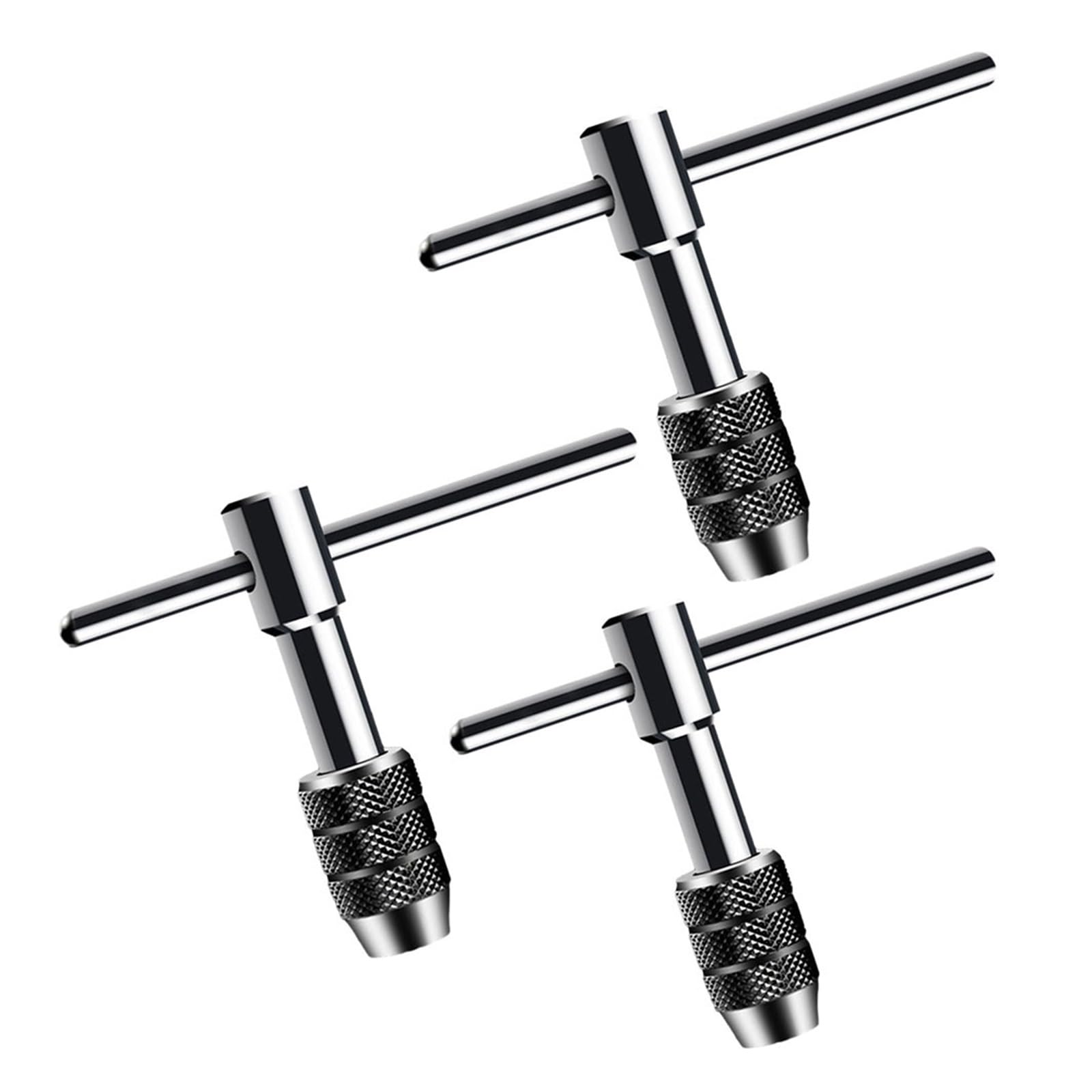 Mnghayyr One Color Chrome Vanadium Steel T-Handle Ratchet Tap Wrench