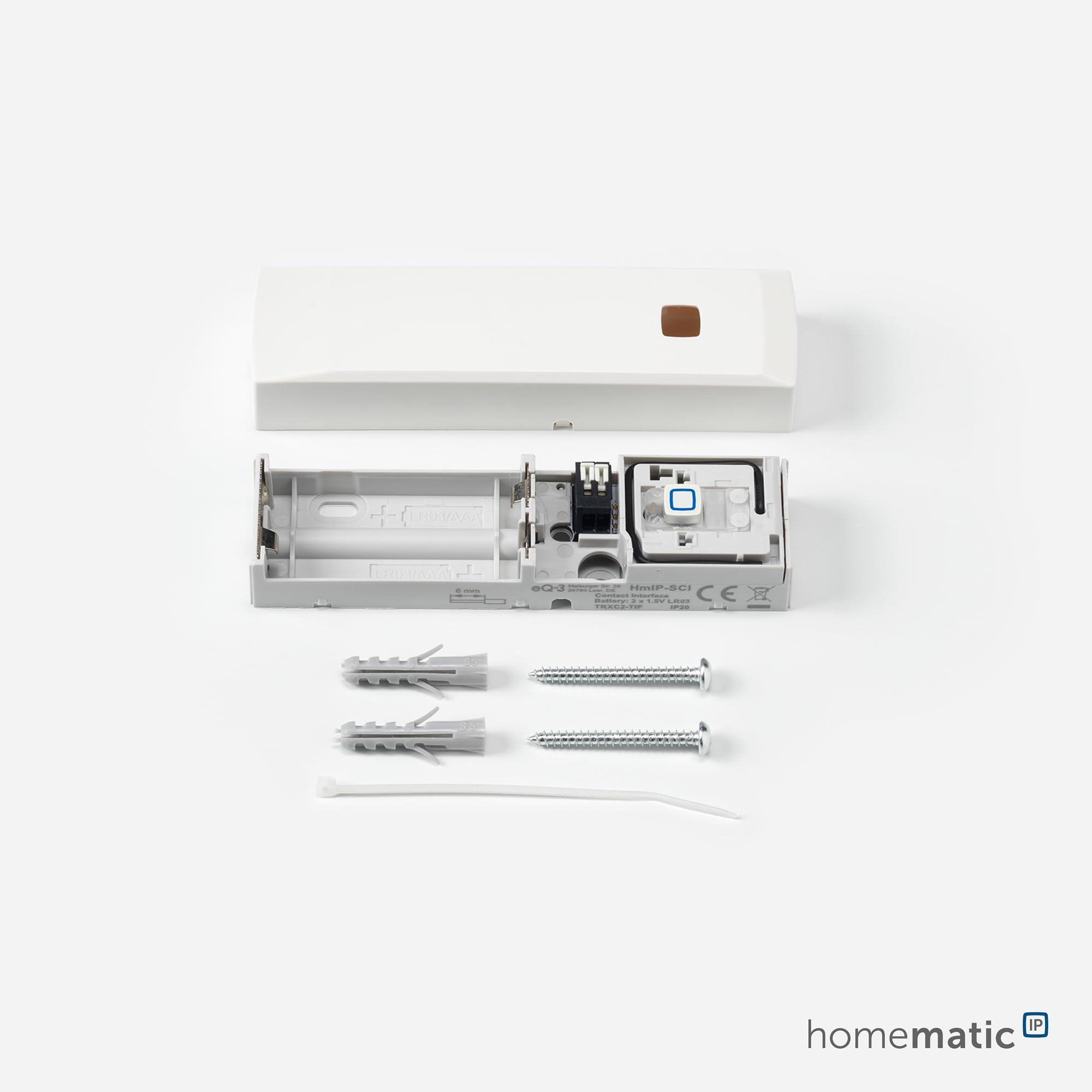Homematic IP Smart Home Kontakt-Schnittstelle, 3 V, weiß, 153149A0