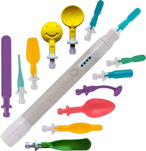 TalkTools Sensi Kit y 12 consejos – Herramienta de terapia sensorial para el habla y la alimentación, productos sensoriales para autismo,