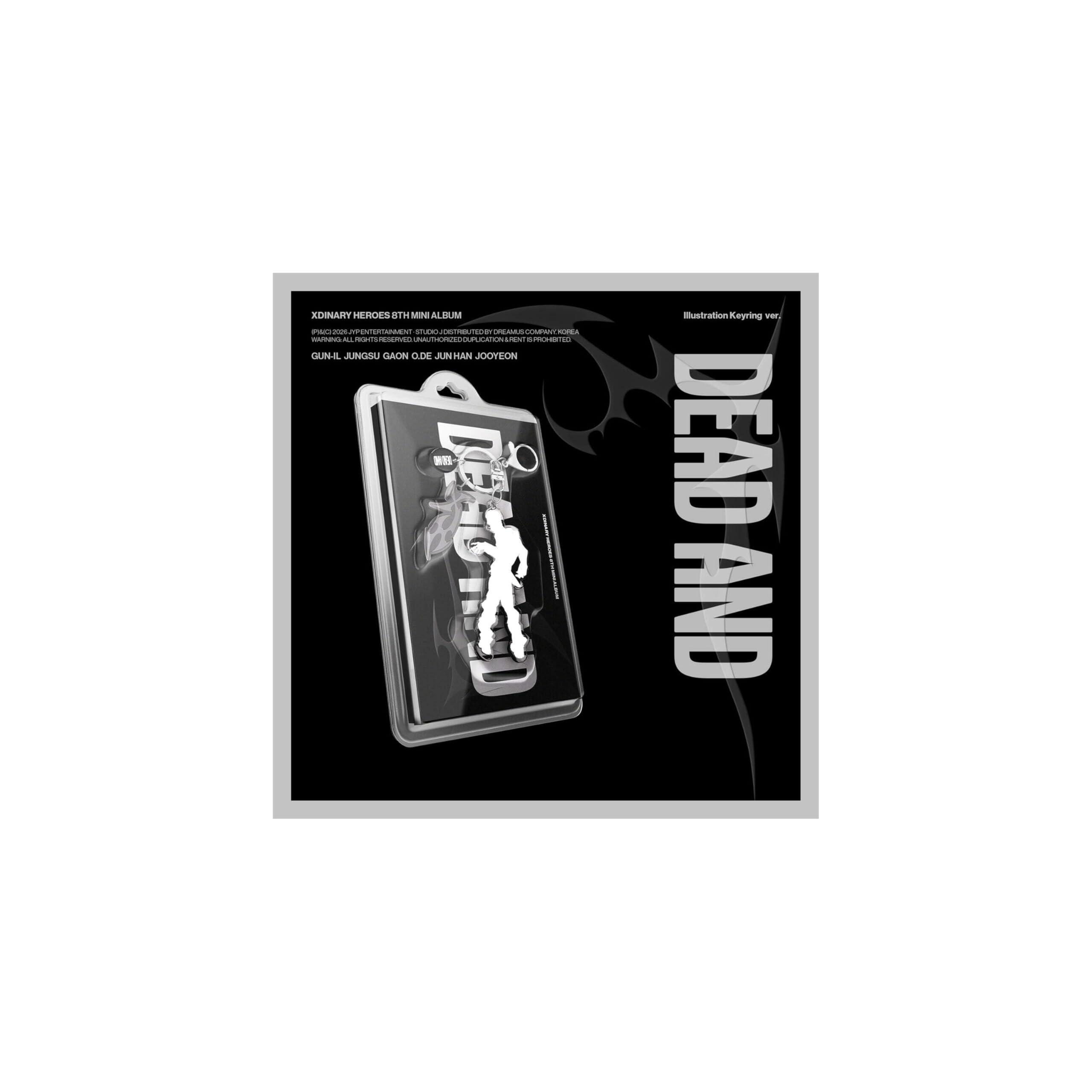 Amazon.com: (Keyring Jun Han Version) Xdinary Heroes DEAD AND 8th