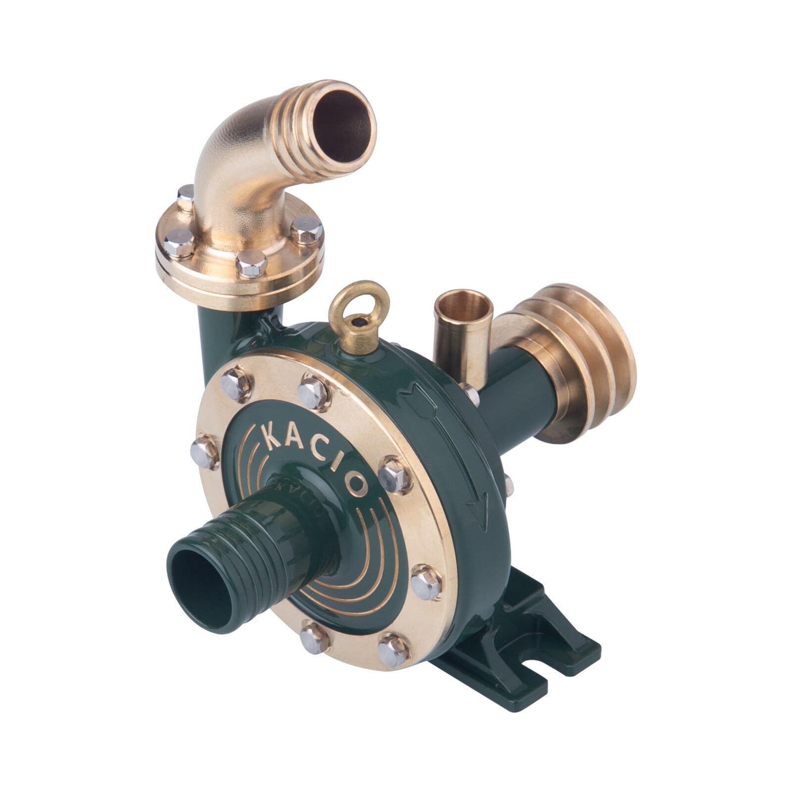 Stylomira Dampfmaschinen-Modellbausatz, KACIO B30-1 Mini-Messing-Kreiselpumpe für Dampfmaschinen und Verbrennungsmotoren, Lernspielzeug für Erwachsene