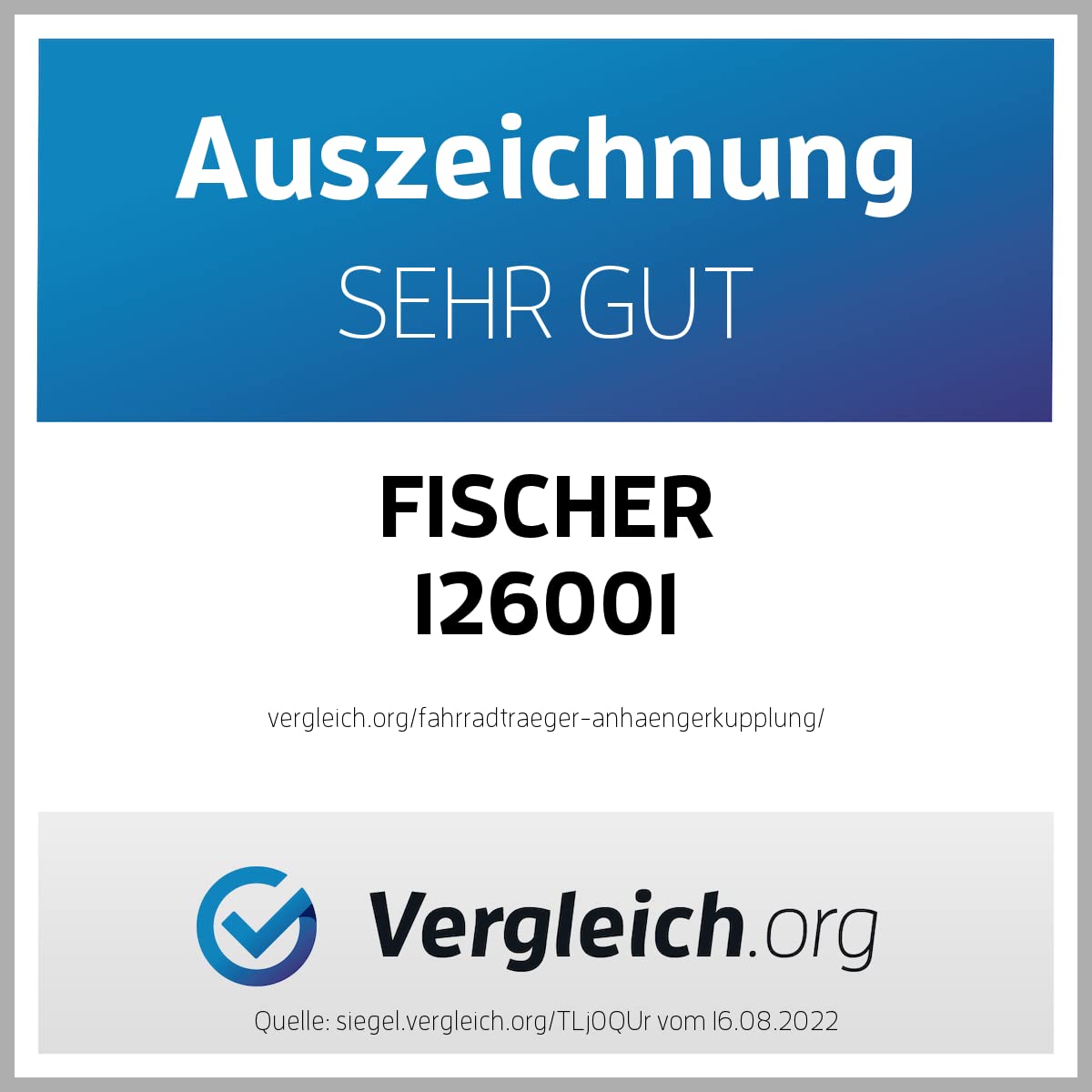 FISCHER Kupplungsfahrradträger ProlineEvo 2 I Fahrradträger Kupplung I Fahrradträger Auto I Träger Auto