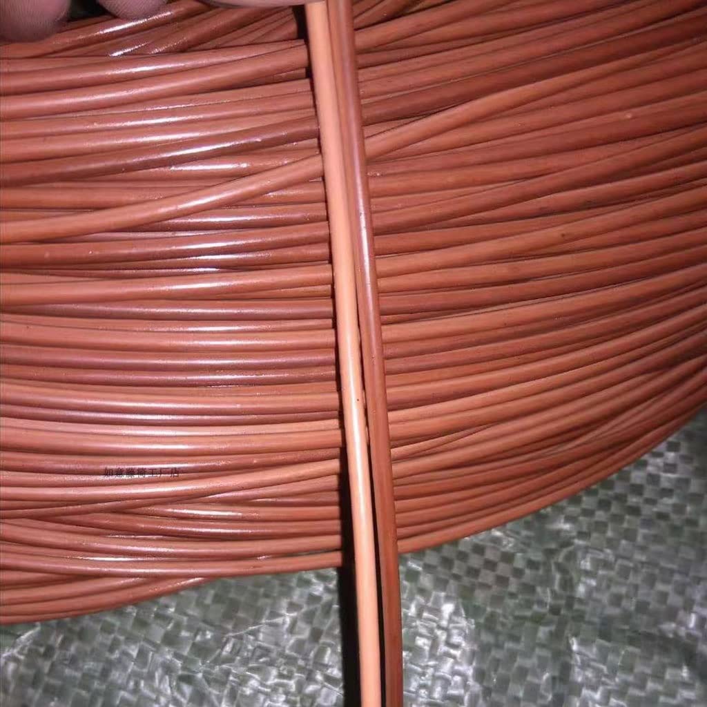 Oudini L Rattan Repair Materia Kit,500G Plastic Woven Rattan Repair Materia, Synthetic Rattan Plastic Rattan Wicker Repair