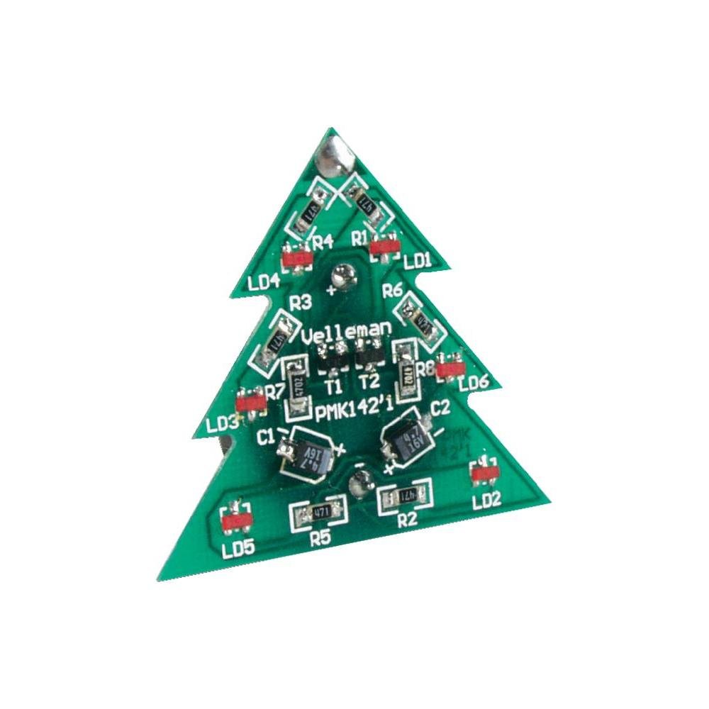 Velleman MK142 SMD X-Mas Tree, Multi-Colour