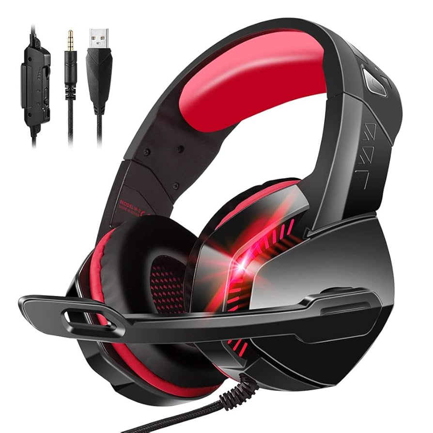 PHOINKAS H-3 ゲーミングヘッドセット Amazon.com: PHOINIKAS PS4 Gaming Headset with 7.1 Surround