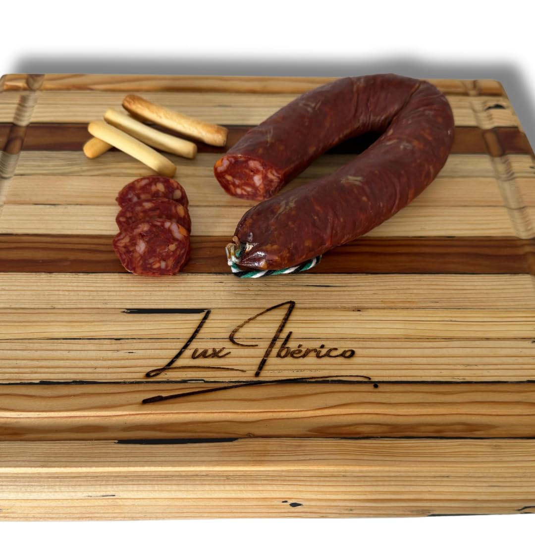 Chorizo Ibérico Picante Herrradura 350g Embutido Tradicional Extremadura