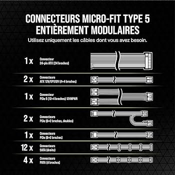 Amazon.com: Corsair RM750x SHIFT Fully Modular ATX Power Supply