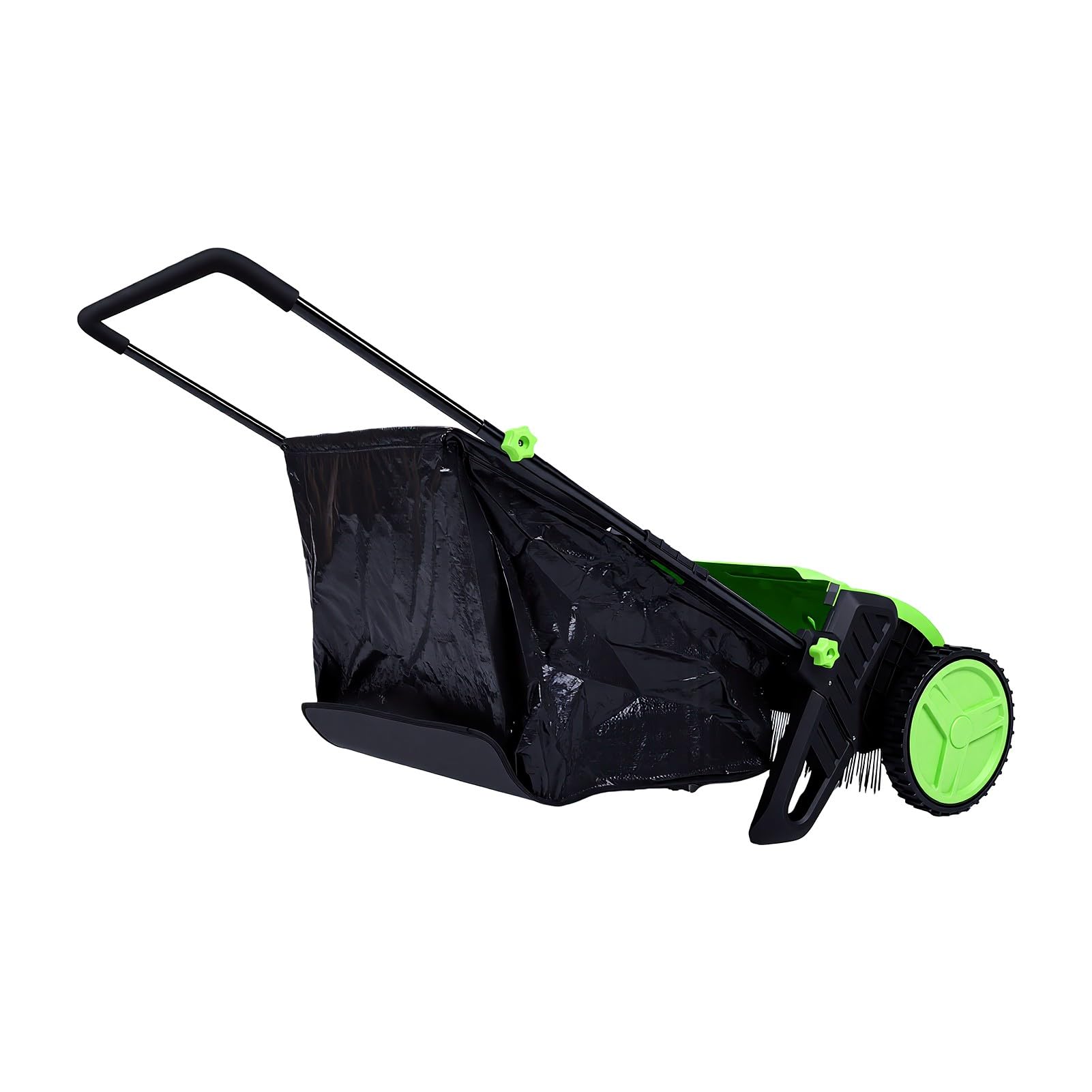 YUYTE Zamiatarka Pchana, szerokość 53 Cm, Regulowana Szczotka, Zbiornik