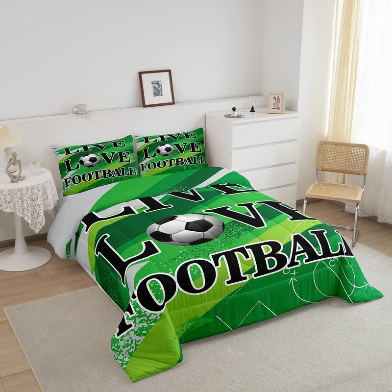 Set di biancheria da letto per bambini e ragazze, motivo sportivo estremo, set di biancheria da letto con 2 federe, 3 pezzi, per letto matrimoniale