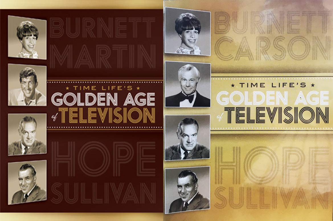 Television The Golden Age 2 from Time Life 17-DVD Collection with over 35-Hours of Classic TV in 2 Volumes (8-DVD Set and 9-DVD Set) Comedy Carol Burnett Johnny Carson Ed Sulivan and Many More!!