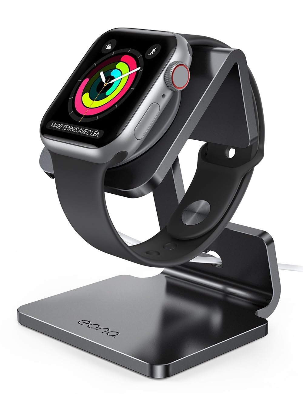 Lamicall Stand Suit for Apple Watch, Charging Stand: Desk iwatch Stand Holder Charging Dock Station for Apple Watch Series Ultra 3/2 / 1 / SE, Series 11 10 9 8 7 /44mm/42mm /40mm/38mm/45/49, Mom Gift