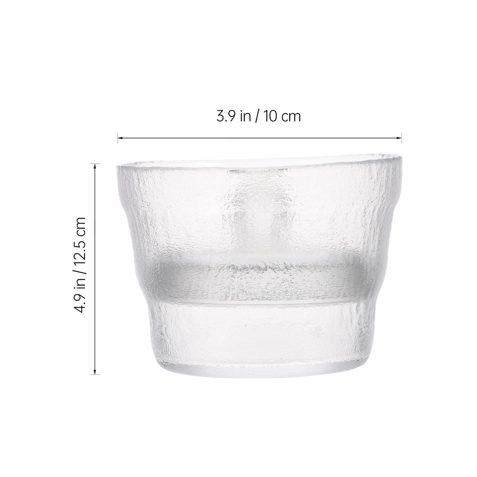 HEMOTON Japanische Gurke Maker Tsukemono Presse Schüssel Glas Gurke Jar Mit Gewichte Deckel für für Gurken Kimchi Sauerkraut Kombuch Thickning (Transparent)