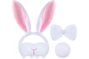 Norme Easter Bunny Costume Accessories Set Kids Halloween Cosplay