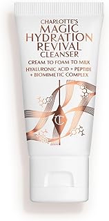 Charlotte Tilbury Magic Hydration Revival Facial Cleanser - Gentle, Foaming Face Wash to Hydrate, Revive & Prime Skin - Helps Reduce the Appearance of Pores While Removing Makeup & Impurities