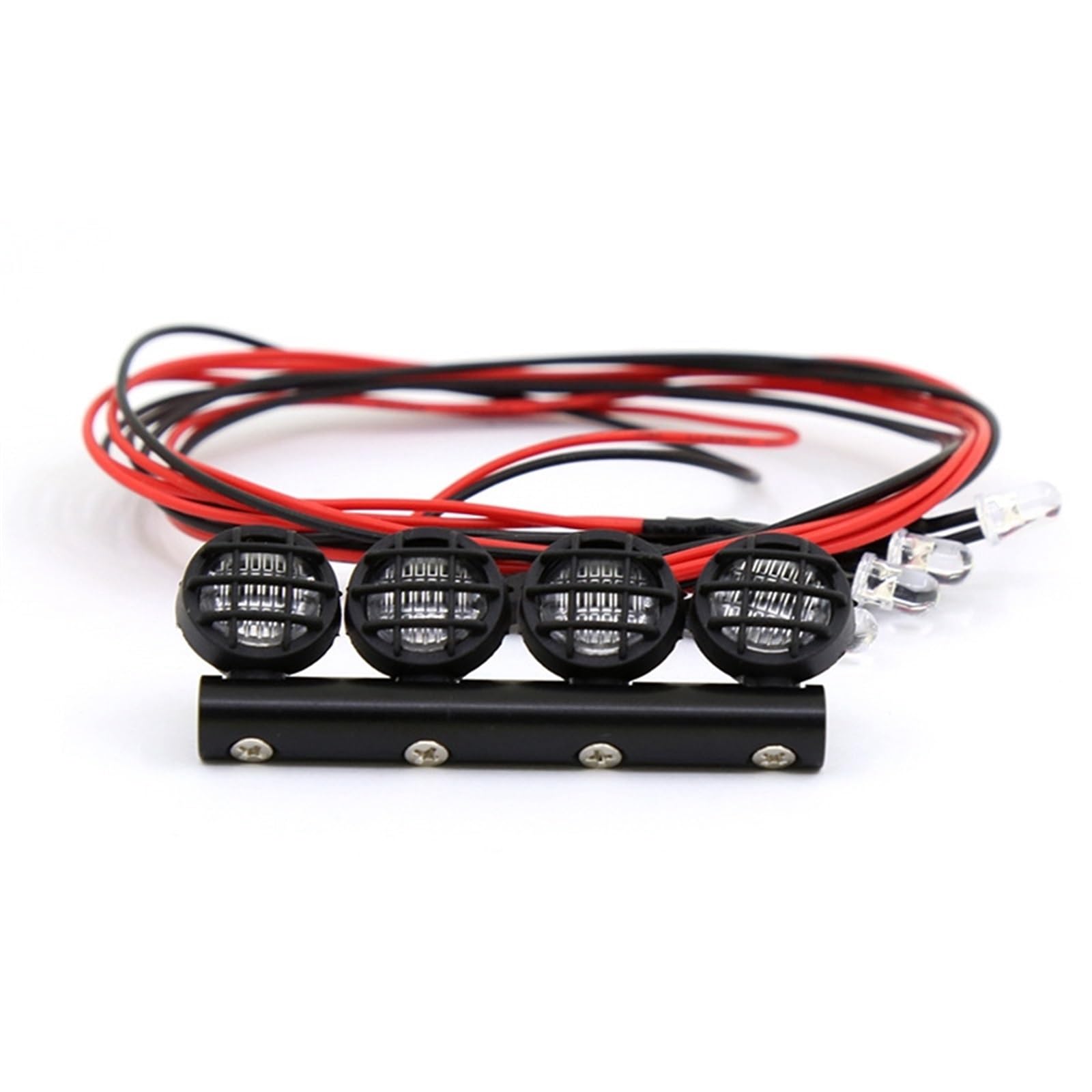 Luces Vehículo RC barra de techo para WPL 1/18 1/24 camioneta 5
