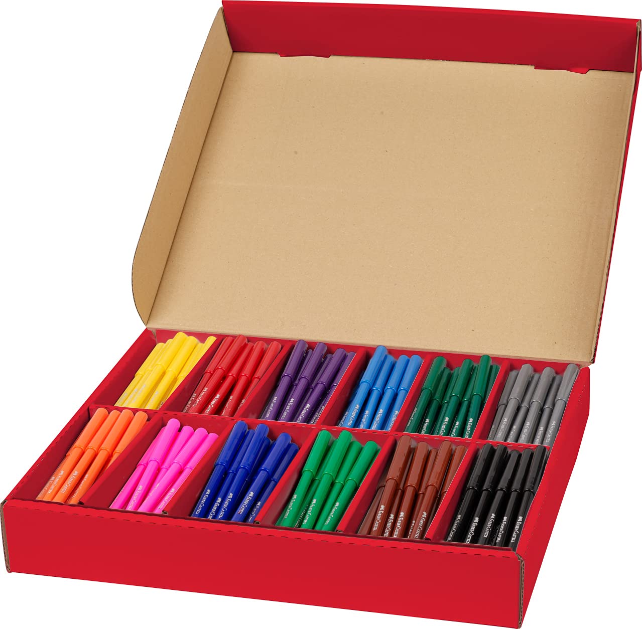 Faber-Castell Classpack - Rotuladores de fieltro (300 unidades, cartón)