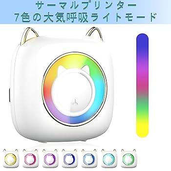 Amazon.co.jp: ミニプリンター 感熱紙2巻付き サーマル
