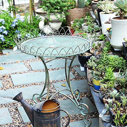 Table d'appoint de patio antirouille et résistante aux intempéries - 4