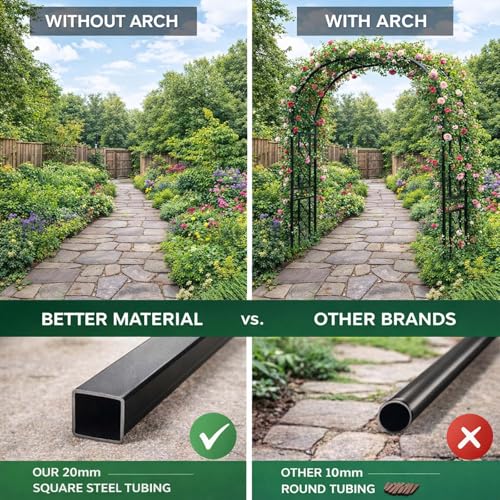 Arche de mariage et pergola decorative pour plantes grimpantes - 5