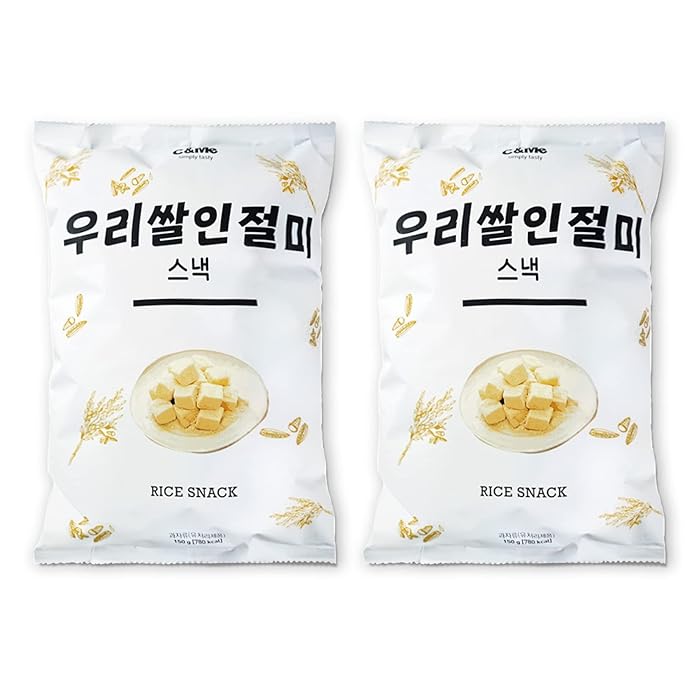 Buy Korean Roasted Bean Nutty Flavor Injeolmi Sweet Chip, Puffed Rice
