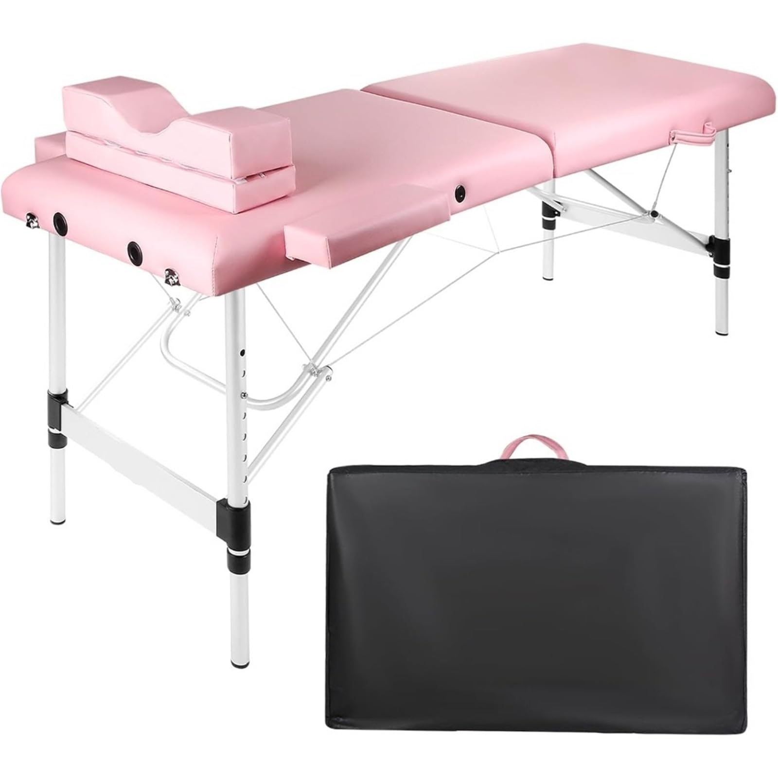 Tavolo Da Massaggio Pieghevole Lettino for massaggi, lettino for ciglia for extension ciglia, lettino for ciglia portatile, lettino for massaggi con cuscino for ciglia, lettino for estetista, tavolo d