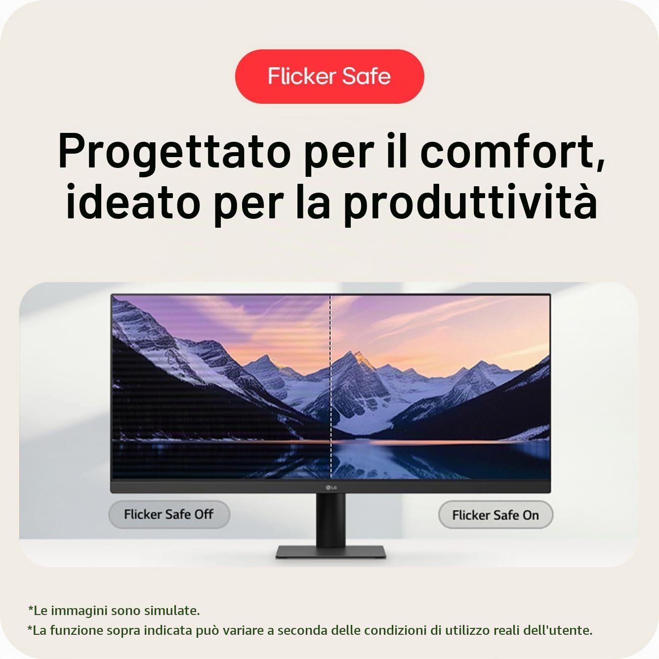 LG Monitor UltraWide 29U511A - UWFHD 1080p IPS 29", 100Hz, 5ms GtG, HDR10, display da ufficio e desktop, modalità lettore e sfarfallio, risparmio energetico intelligente, DisplayPort, HDMI, nero