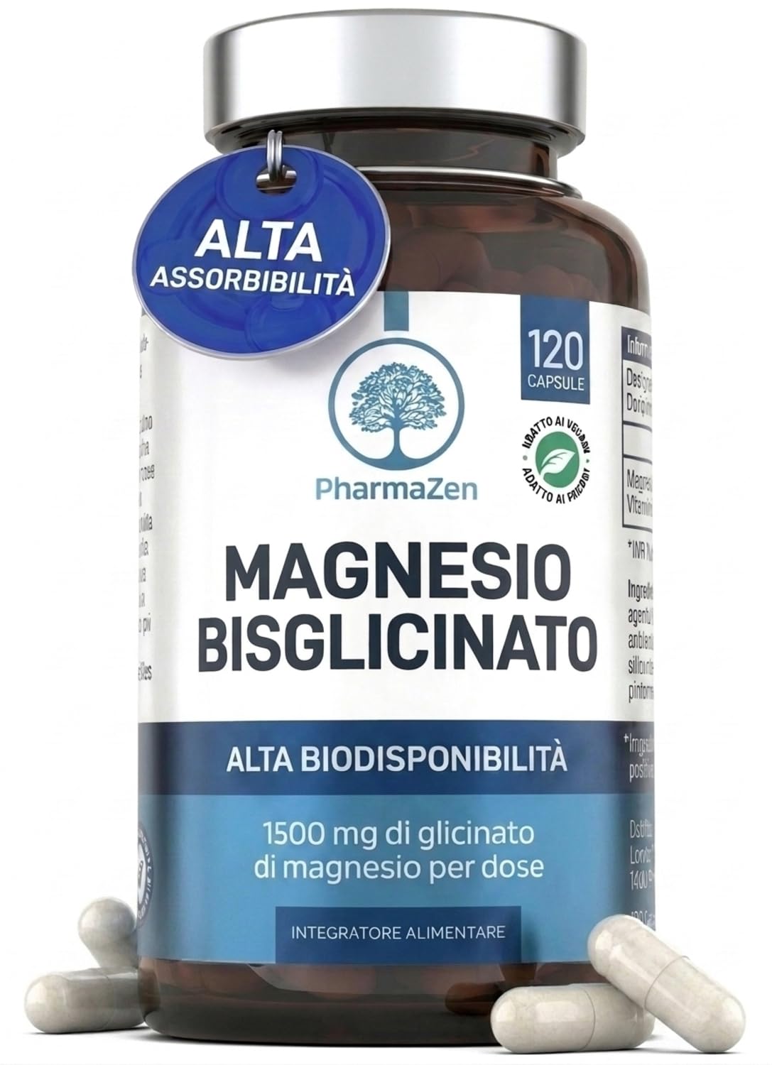 Magnésium Bisglycinate 300 mg + Vitamine B6