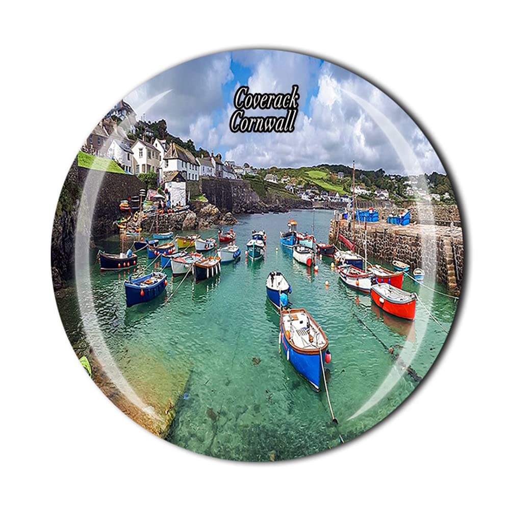Coverack Cornwall England Fridge Magnet Souvenir Gift Crystal Magnetic Sticker Collection