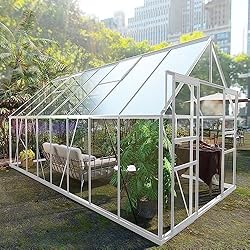 backyard greenhouse ideas Backyard greenhouse idea large walk in