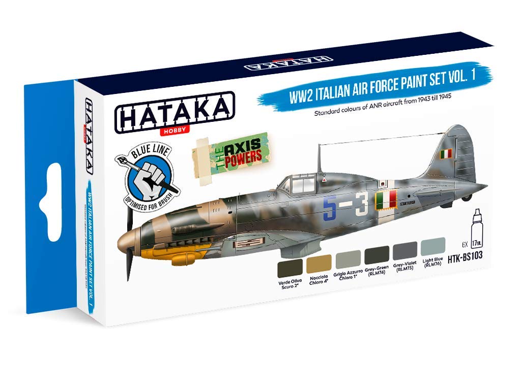 HTK-BS103 WW2 Italian Air Force Paint Set Vol. 1