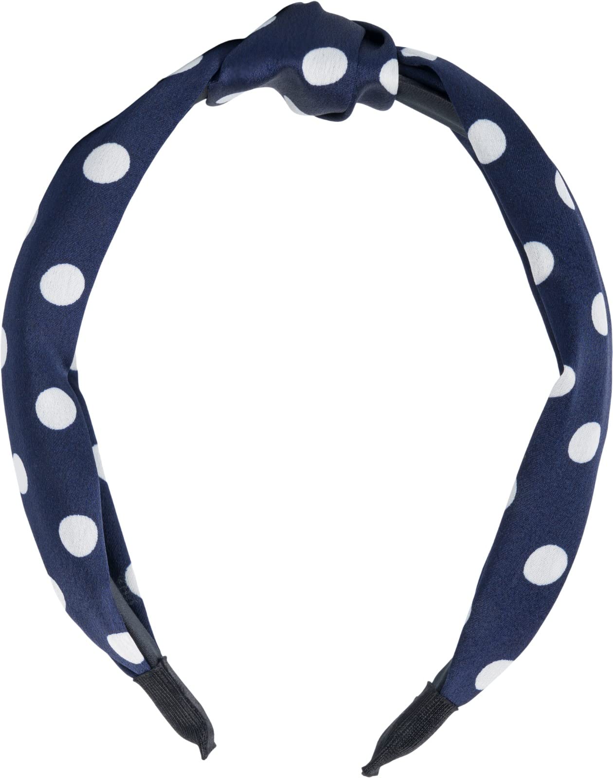 Axy HR14A Cerchietto Vintage In Tessuto | Fascia Larga 3 Cm Per Capelli, Colore Blu Scuro - 4